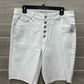 Time & Tru White Womens Size 12 Shorts