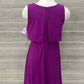 Jessica Simpson Purple Womens Size 6 Dress