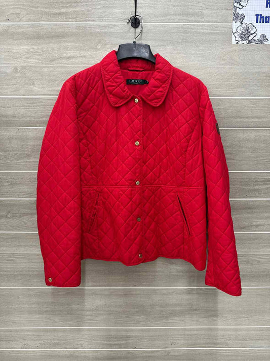 Ralph Lauren Red Womens Women Size XL Jacket (Outdoor)