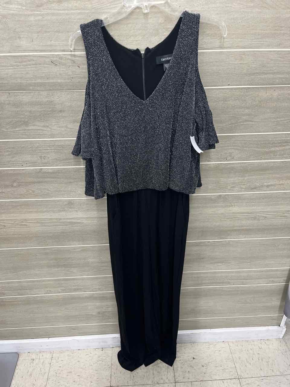 Karen Kane Size 10/12 Black Womens Jumper