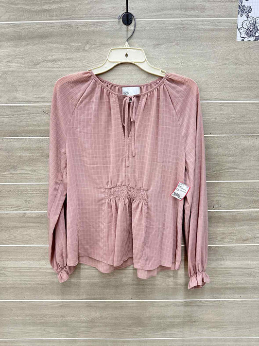 Nordstrom Pink Womens Women Size Small Shirt