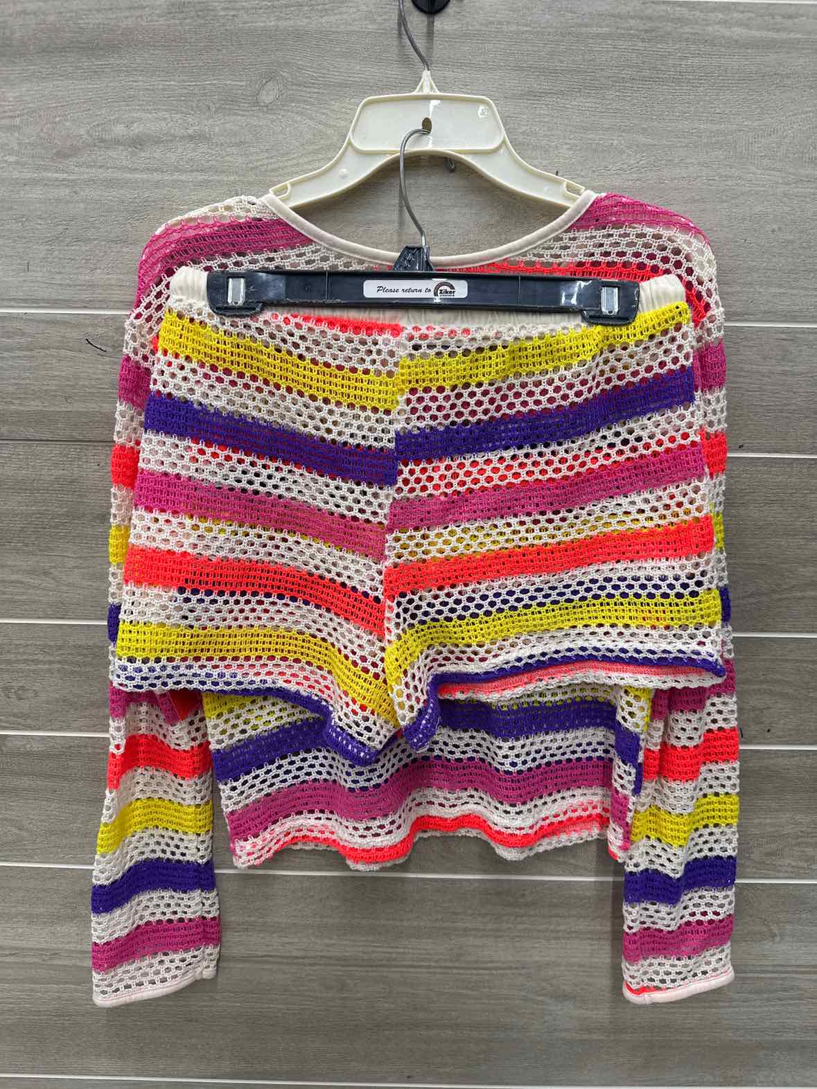 No Boundaries Size M Multi-Color Womens Coverup
