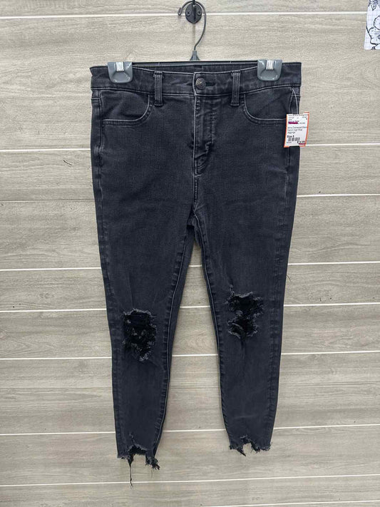 American Eagle Size 8 Black Womens Jeans
