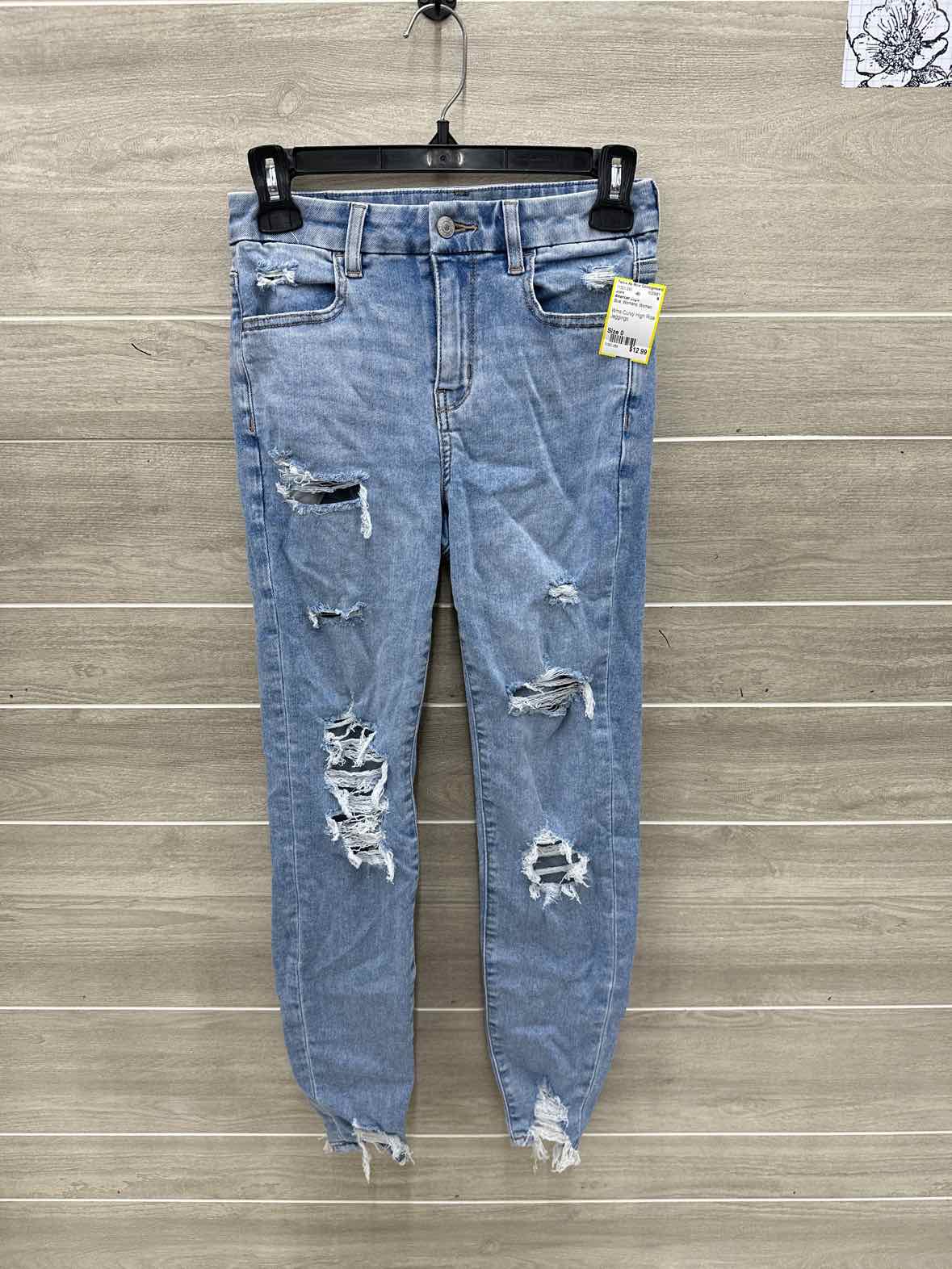 American Eagle Size 0 Blue Womens Jeans