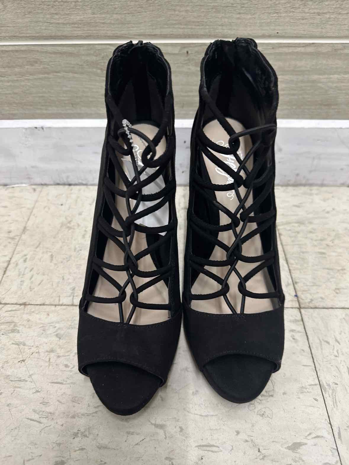 Fergie US Shoe Size 10 Black Womens Sandals