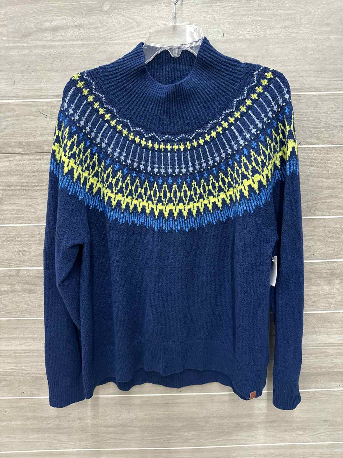 Alpine Size XL Blue Womens Sweater