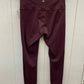 Lululemon Burgundy Womens Size 6 Leggings