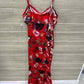 Eye Candy Red Womens Women Size 10/12 Jumper