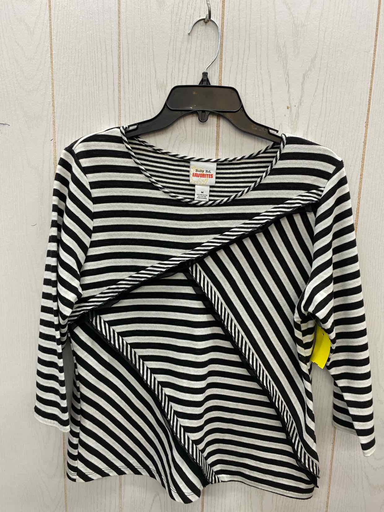 Ruby Rd. Black Womens Size M/P Shirt