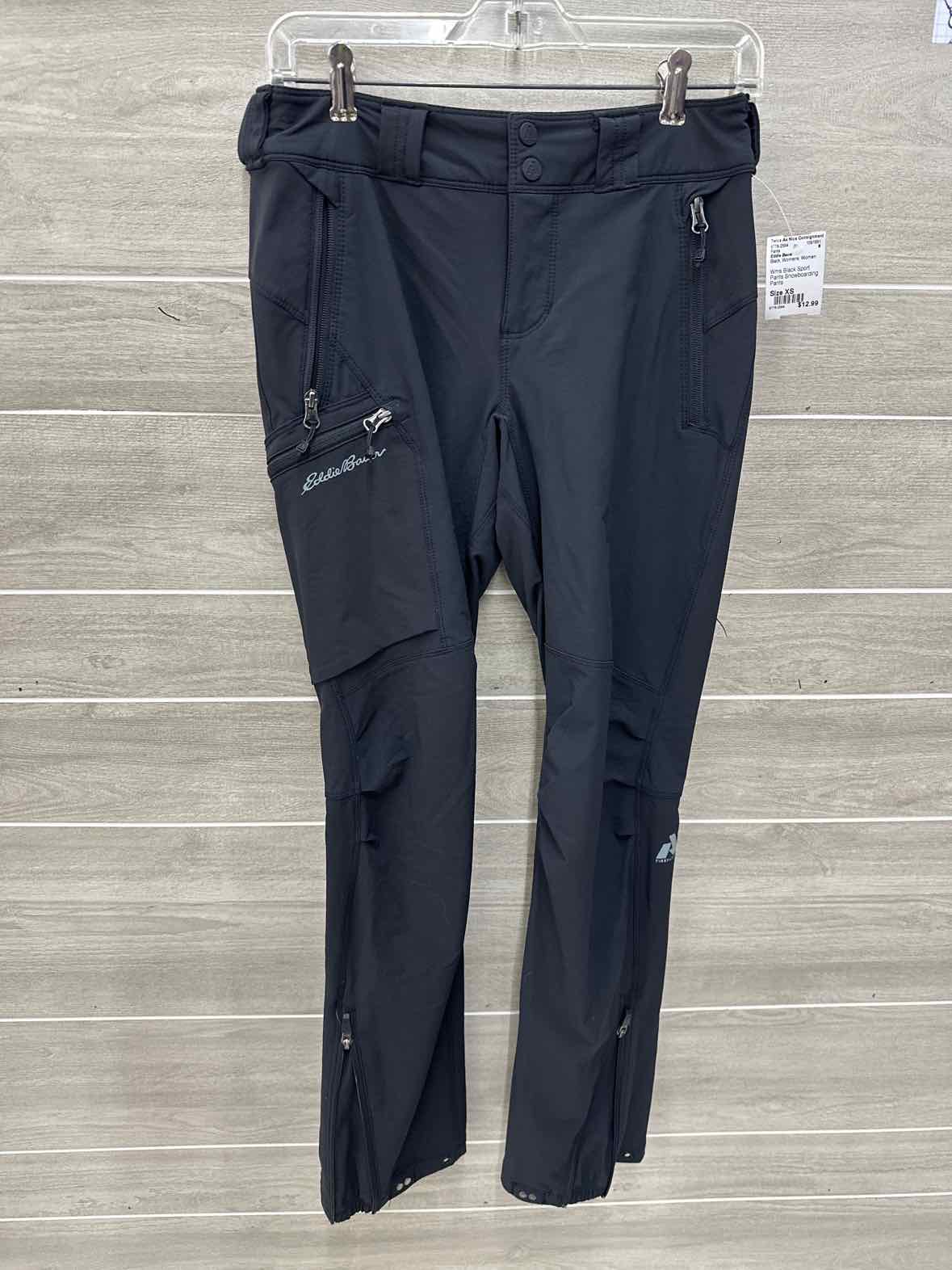 Eddie Bauer Black Womens Women Size XS Pants