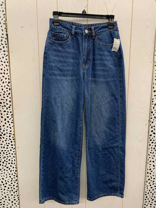 Shein Blue Womens Size 4P Jeans