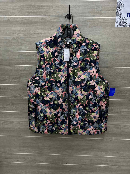 Vera Bradley Size 2X/3X Blue Womens Vest