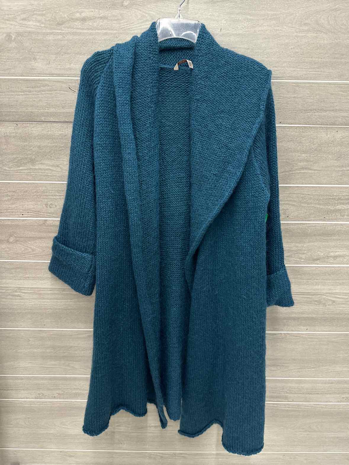 Soft Surroundings Size S Teal Womens Sweater