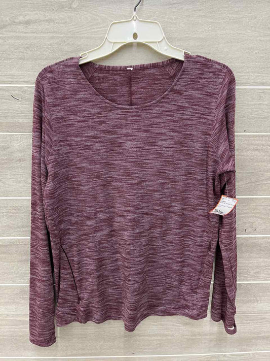 Lululemon Burgundy Womens Women Size 6 Shirt