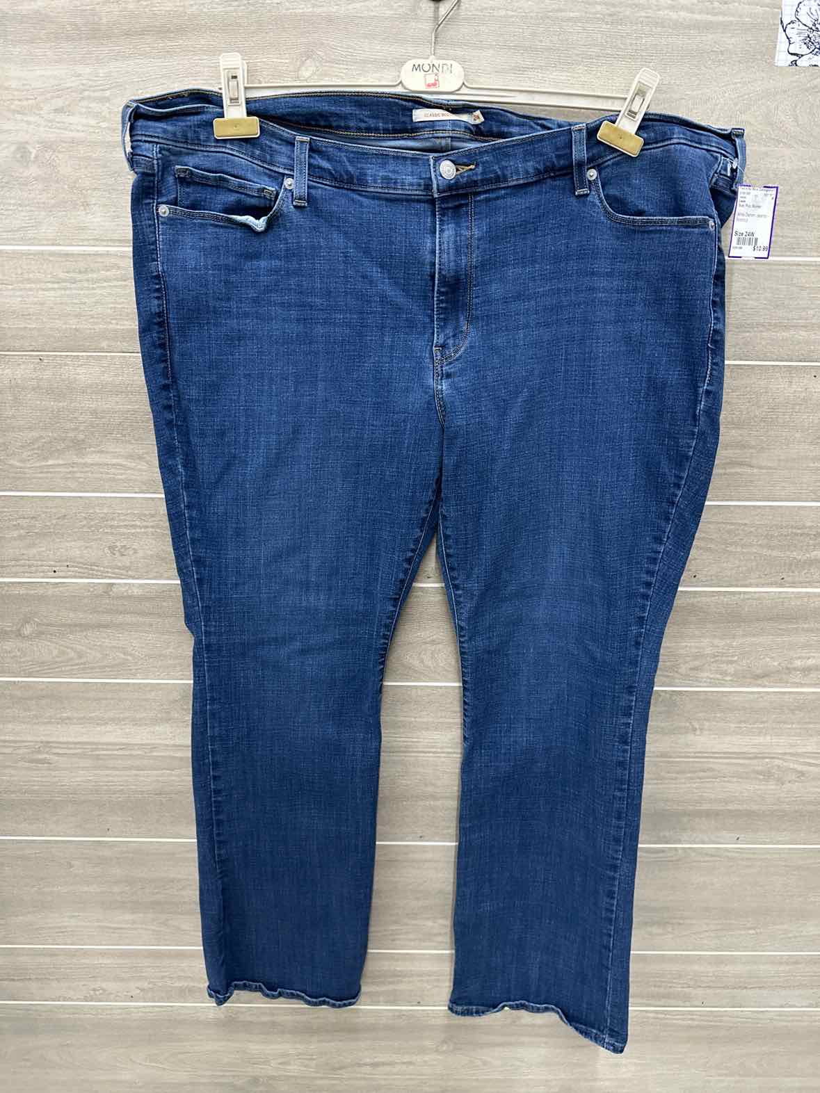 Levis Size 24W Blue Plus Jeans