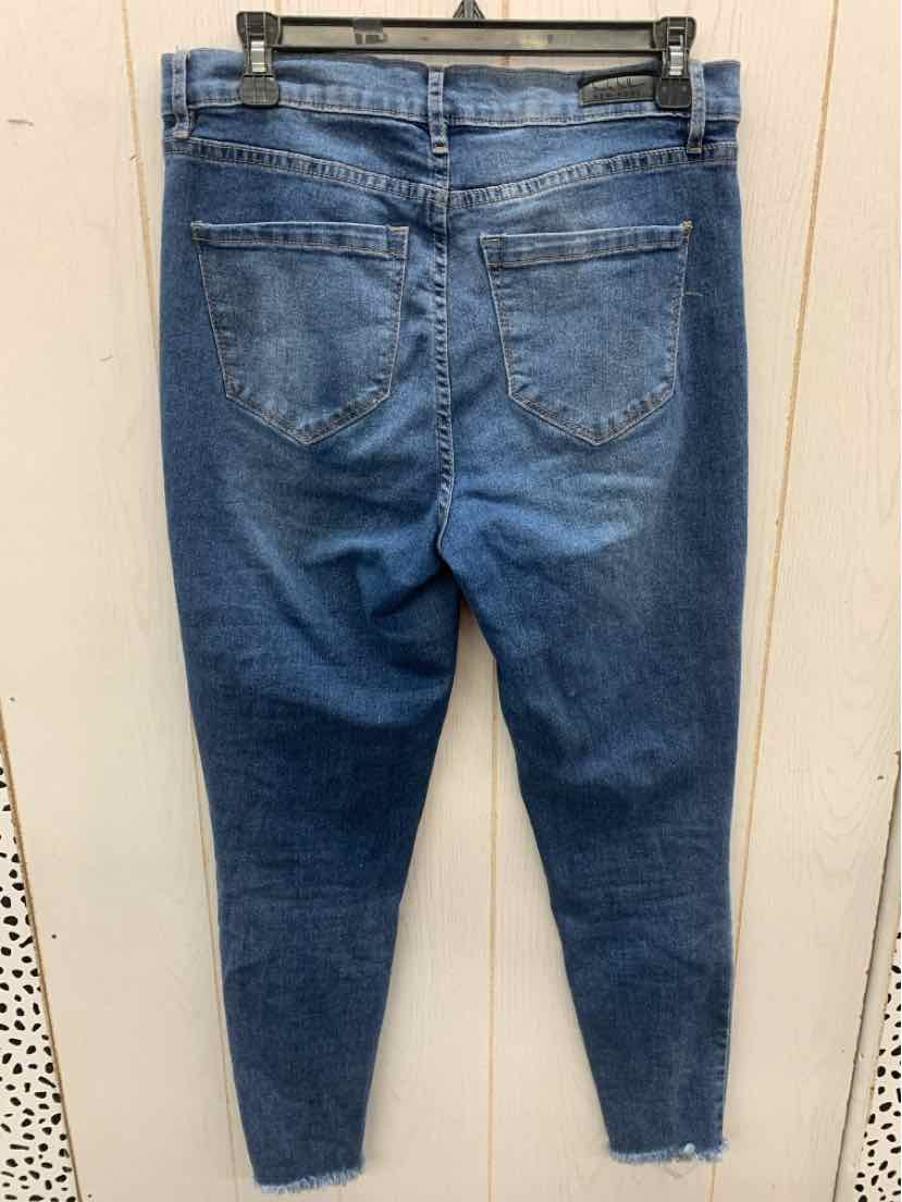 Nicole Miller New York Blue Womens Size 8 Jeans