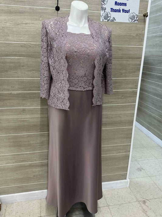 Alex Evenings Purple Womens Size 10 Dress