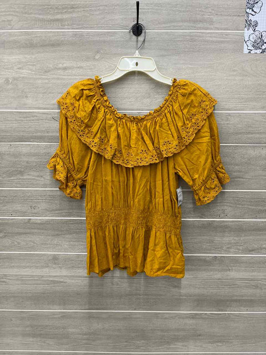 Universal Thread Mustard Womens Women Size M Shirt