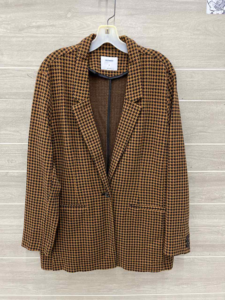Old Navy Size 12/14 Brown Womens Blazer