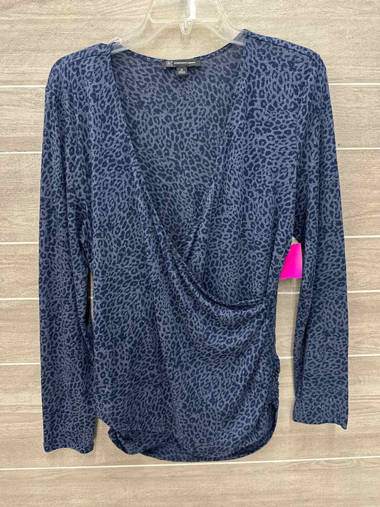 INC Blue Womens Size XL Shirt