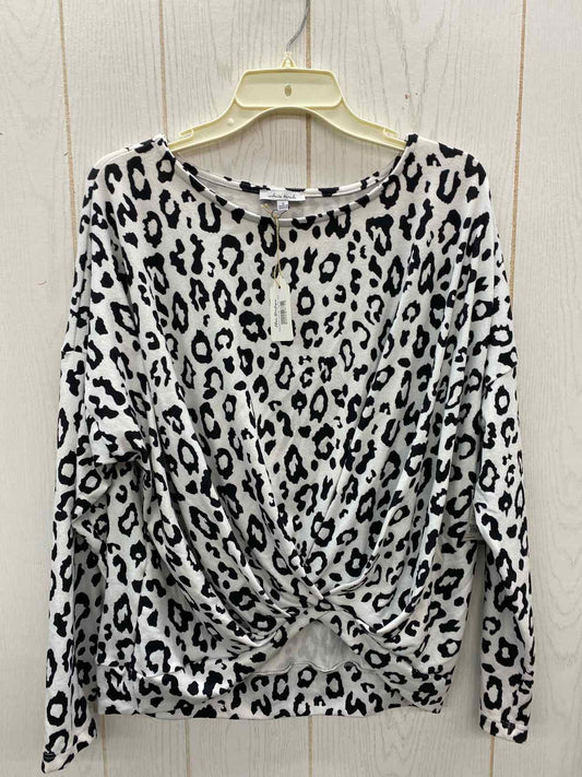 White Birch Black Womens Size Small Shirt
