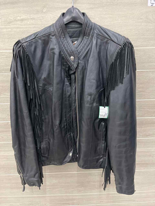 Harley Davidson Size XL Black Womens Jacket (Outdoor)