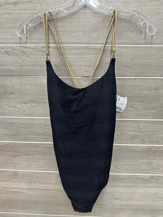 AERIE Size M Black Womens Swimsuit