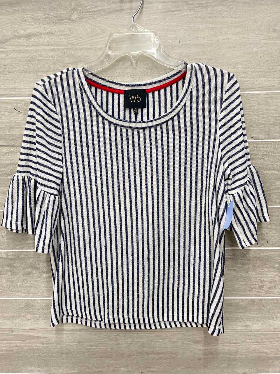 W5 Size M Navy Womens Shirt