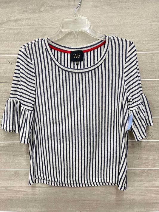 W5 Size M Navy Womens Shirt