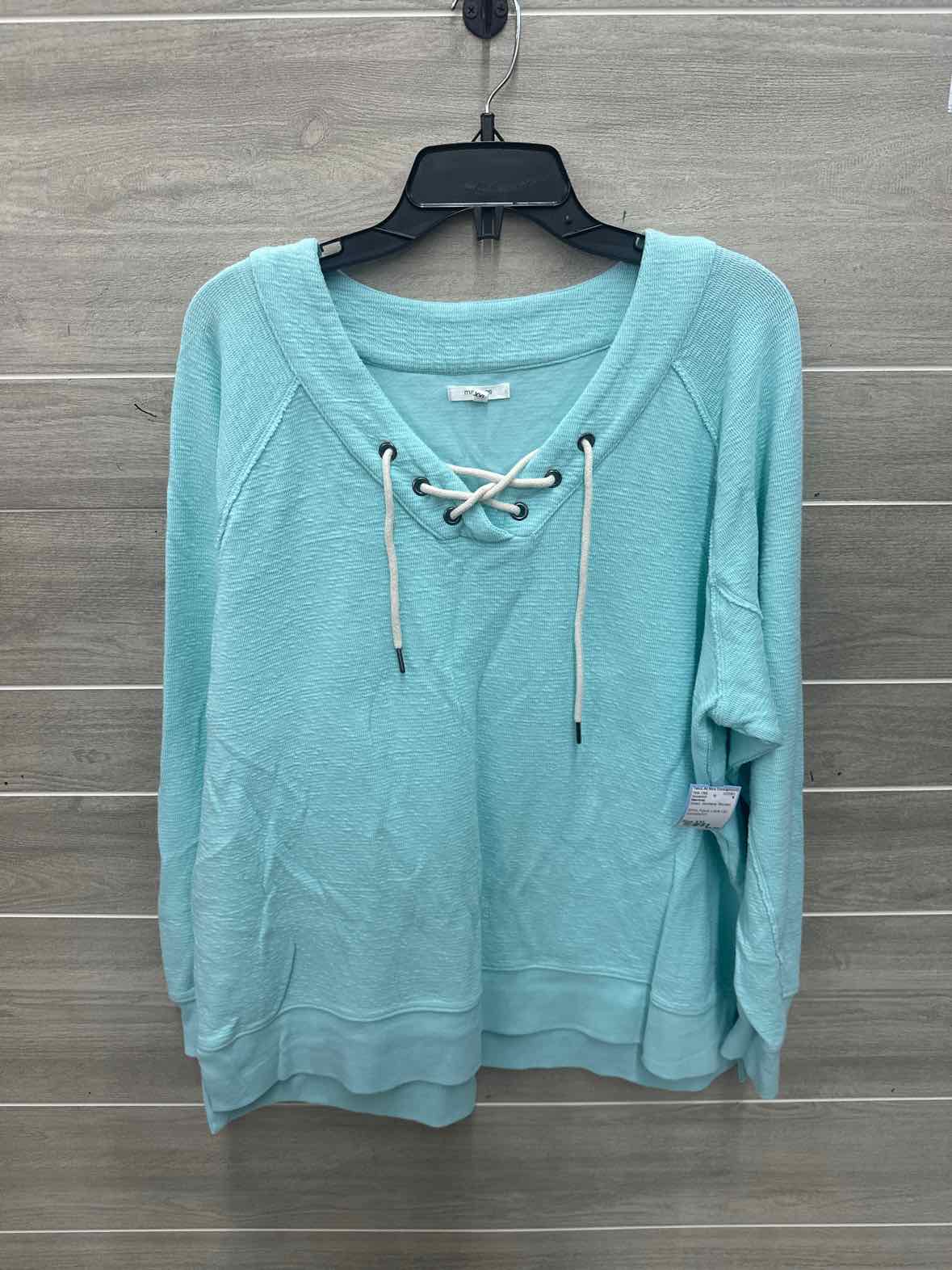 Maurices Size XXL Green Womens Sweatshirt