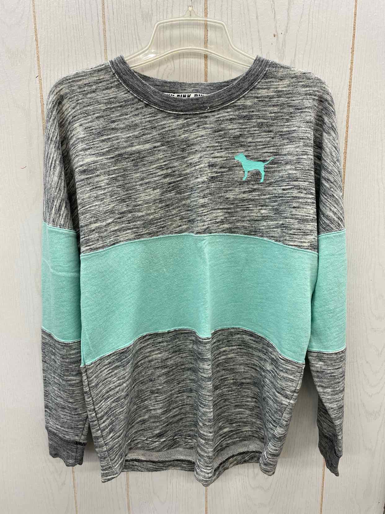 PINK Gray Womens Size XS Sweatshirt