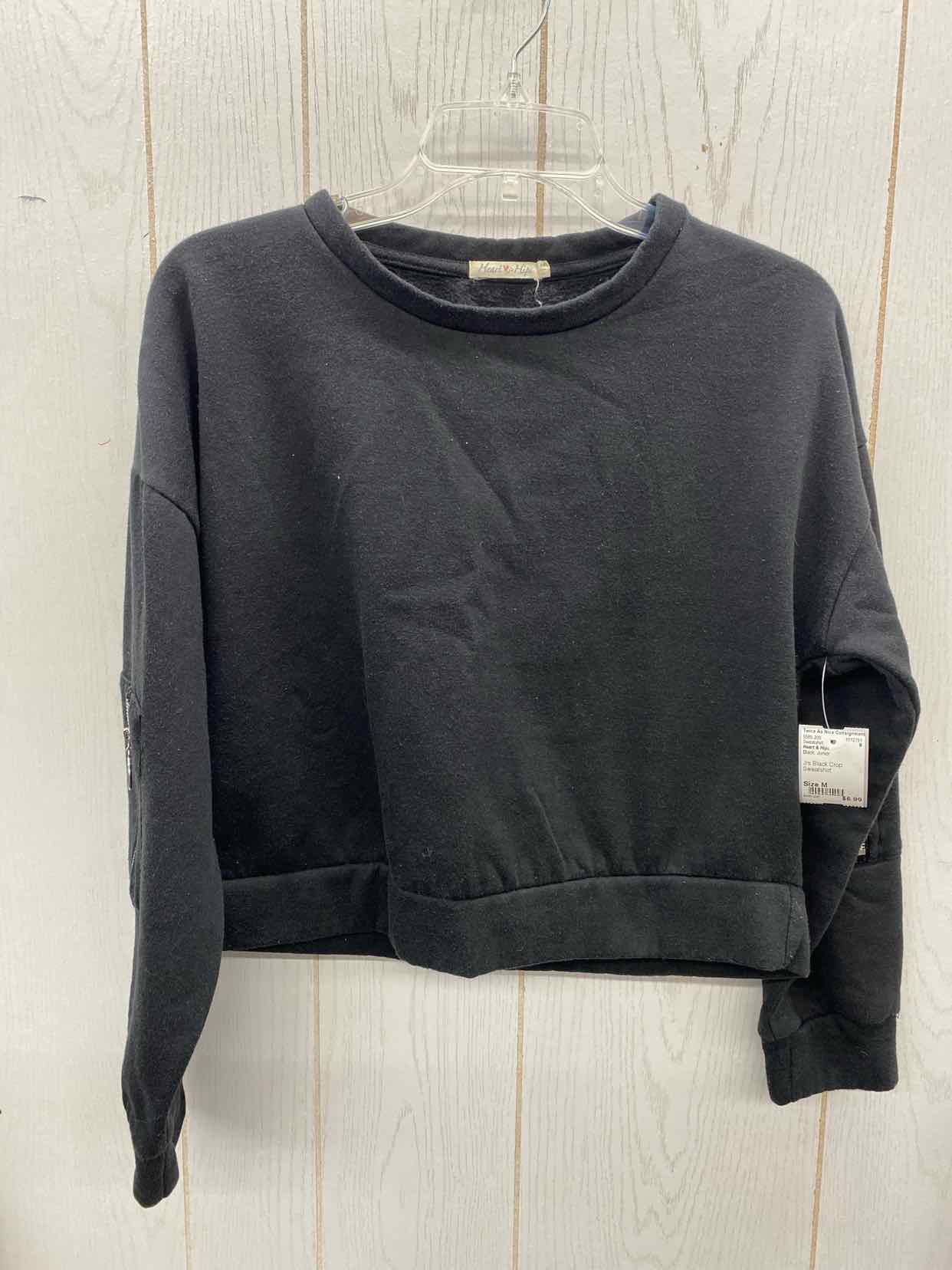 Heart & Hips Black Junior Size M Sweatshirt