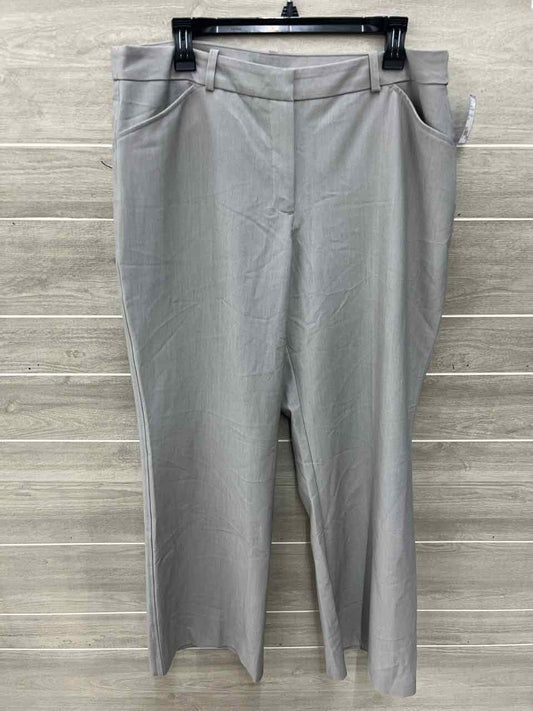 Worthington Size 16 Gray Womens Pants