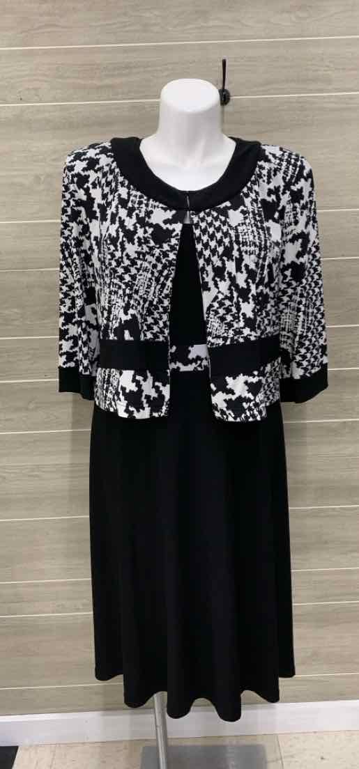 R&K Originals Black Womens Size 18 Dress