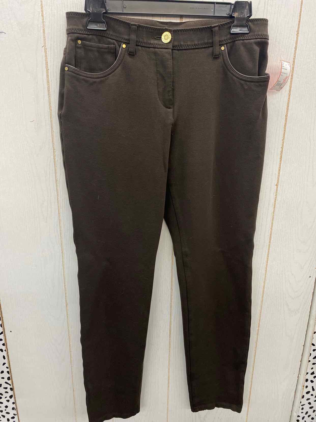 Chico's Brown Womens Size 6 Pants