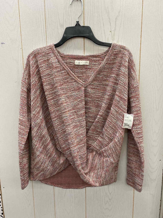 Lou & Grey Pink Womens Size M Shirt