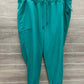Size XL/P Green Petite Scrub Pants