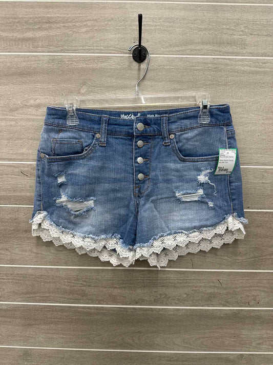 Mossimo Size 6 Blue Womens Shorts
