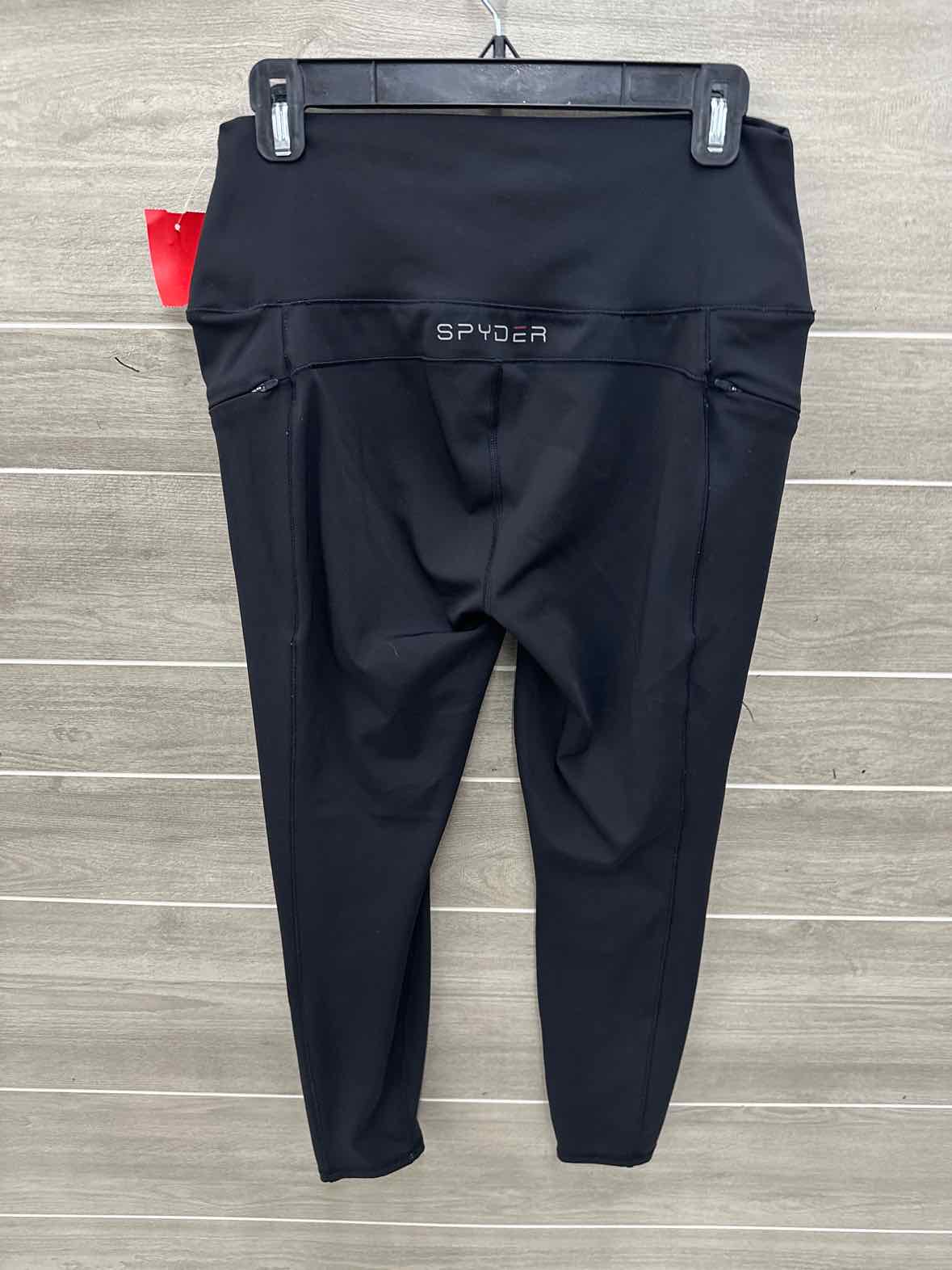 Spyder Black Womens Women Size L Leggings