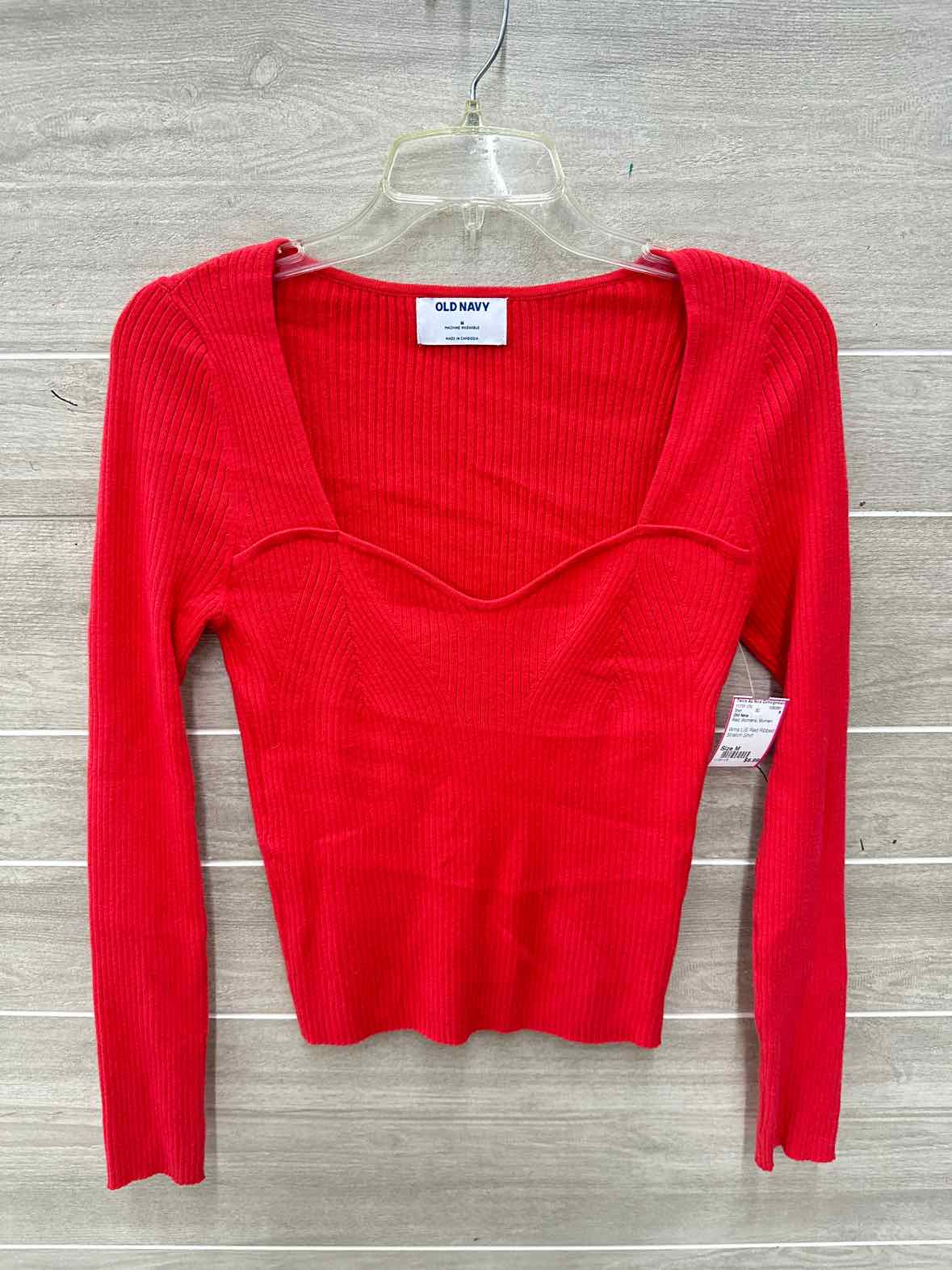 Old Navy Size M Red Womens Shirt