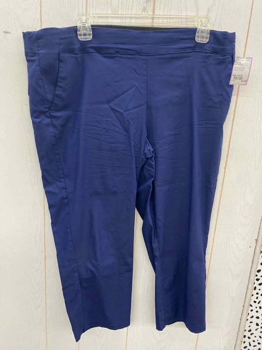 Simply Vera Blue Womens Size 14/16 Pants