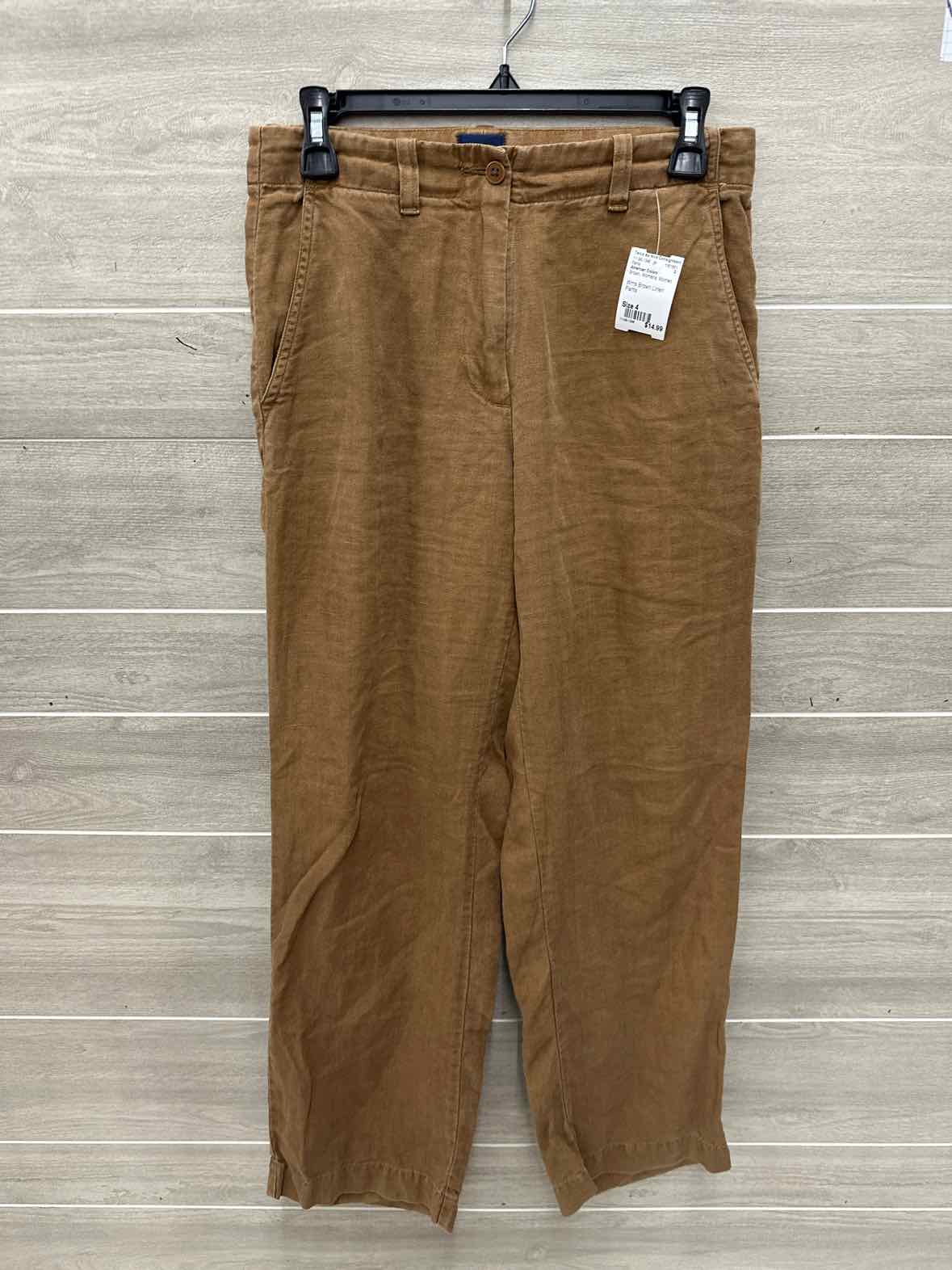 American Colors Size 4 Brown Womens Pants