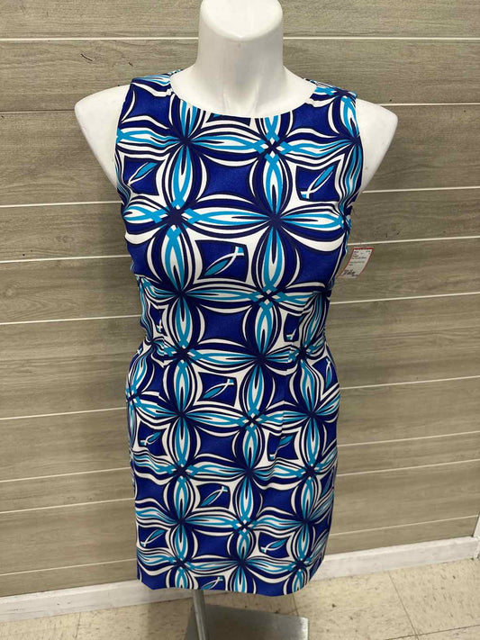 Dressbarn Size 12 Blue Womens Dress