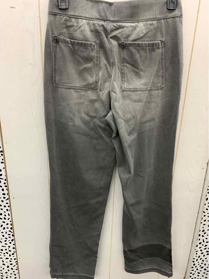 LOGO Gray Womens Size 8 Tall Pants