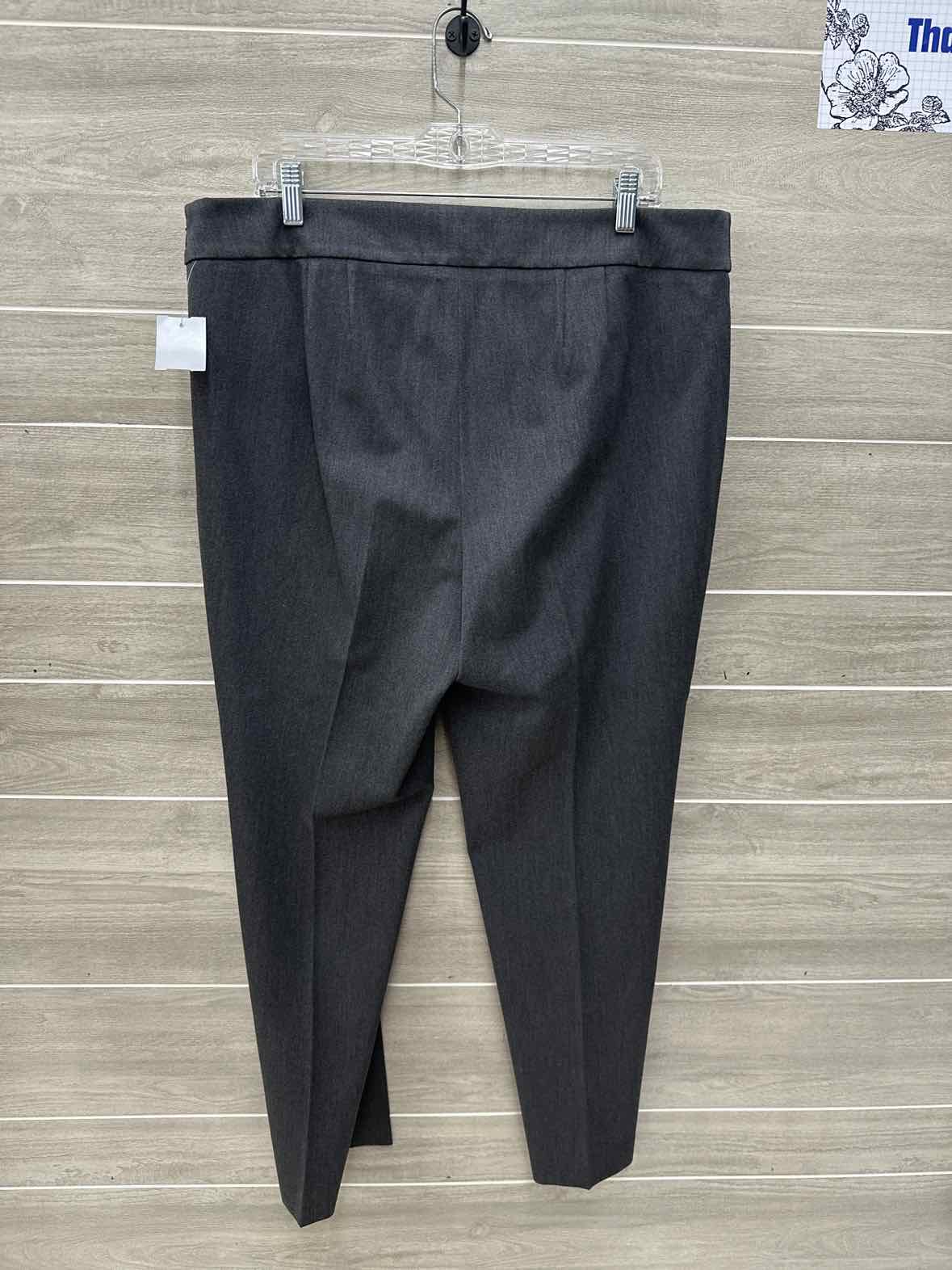 Talbots Gray Womens Women Size 16 Pants