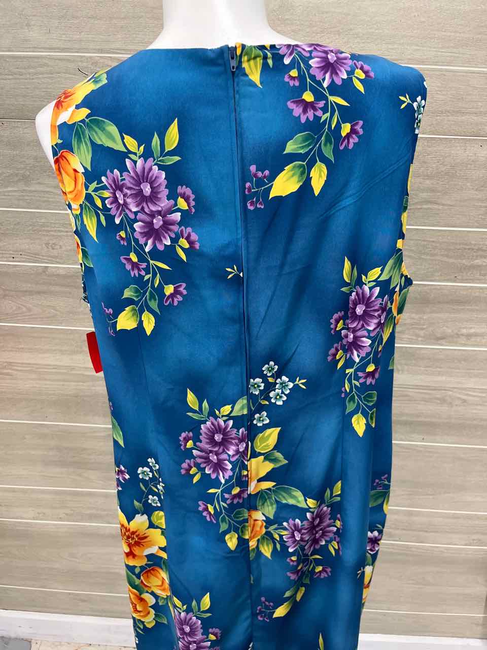 Sag Harbor Size 24W Teal Plus Dress