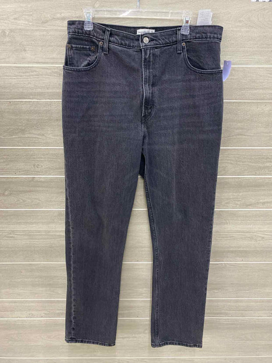 Abercrombie & Fitch Gray Womens Size 14 Long Jeans