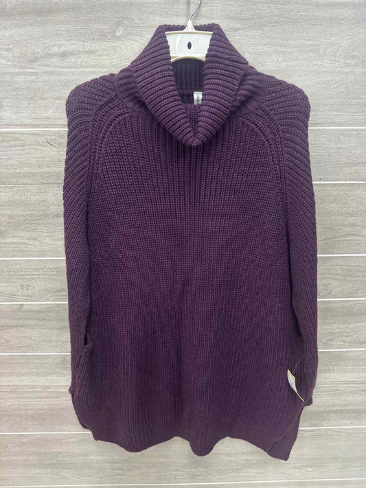 Zenana Size S Purple Womens Sweater