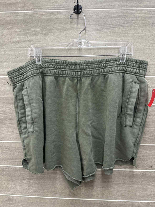 AERIE Size XL Olive Womens Shorts