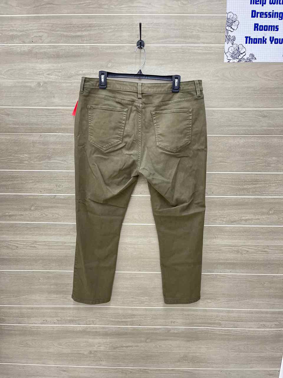 ANA Olive Womens Women Size 16 Pants